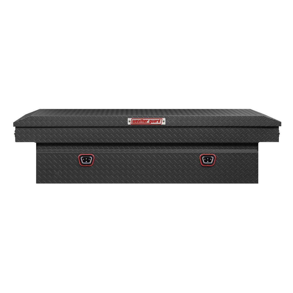 Weather Guard Weather Guard Model 117-52-04 Saddle Truck Box, Aluminum, For Full-Size Trucks, Extra Wide, - Outdoor Depot