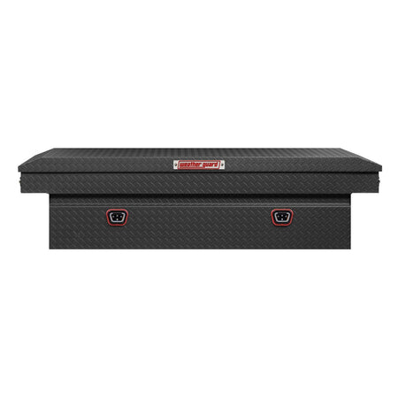 Weather Guard Weather Guard Model 117-52-04 Saddle Truck Box, Aluminum, For Full-Size Trucks, Extra Wide, - Outdoor Depot