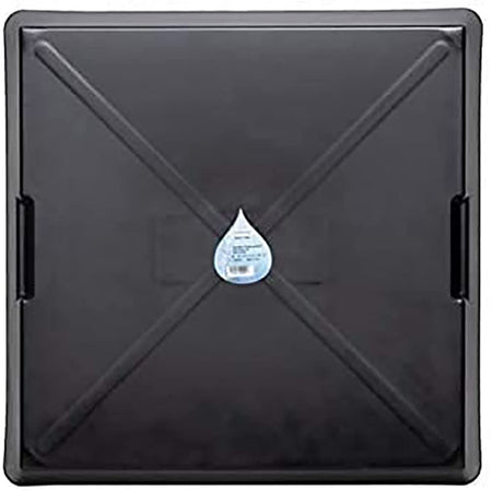WirthCo WirthCo 40092 Funnel King Drip Tray - Black Plastic 22 x 22 x 1.5 Inches - Perfect for Catching - Outdoor Depot