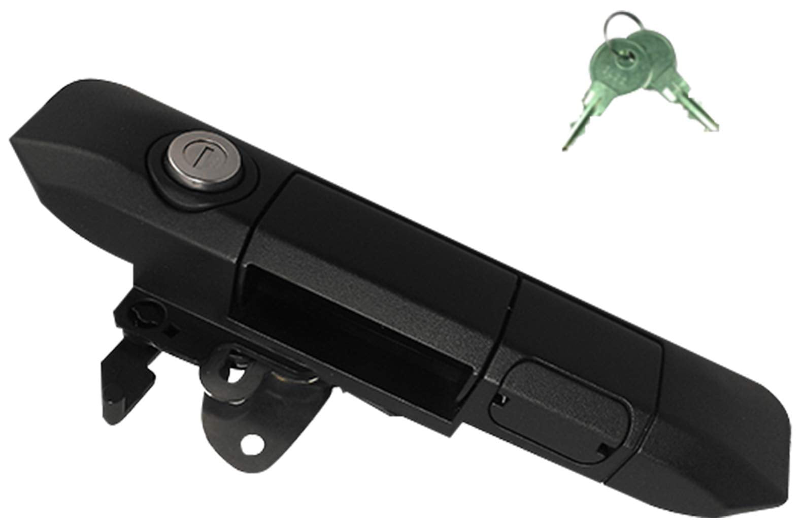 Pop & Lock Pop & Lock PL5500 Black Manual Tailgate Lock Toyota Tacoma (Standard Lock) - Outdoor Depot