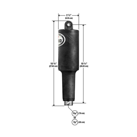 LENCO MARINE LENCO MARINE 15057-001 Actuator, 2 1/4" Stroke 101XDS 12V 5/16, Black, One Size - Outdoor Depot