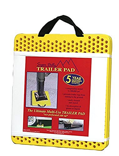 AP Products AP Products 87825 Super Dolly Bus Pad, (Pack of 2) Yellow, Standard - Outdoor Depot