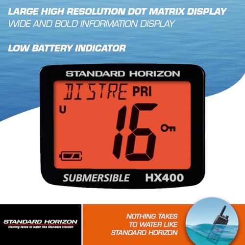 STANDARD HORIZON Standard Horizon HX400IS Intrinsically Safe Handheld VHF Radio - Outdoor Depot