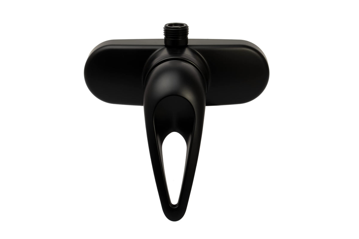 Dura Faucet Dura Faucet Single Lever RV Shower Faucet - Matte Black - Outdoor Depot