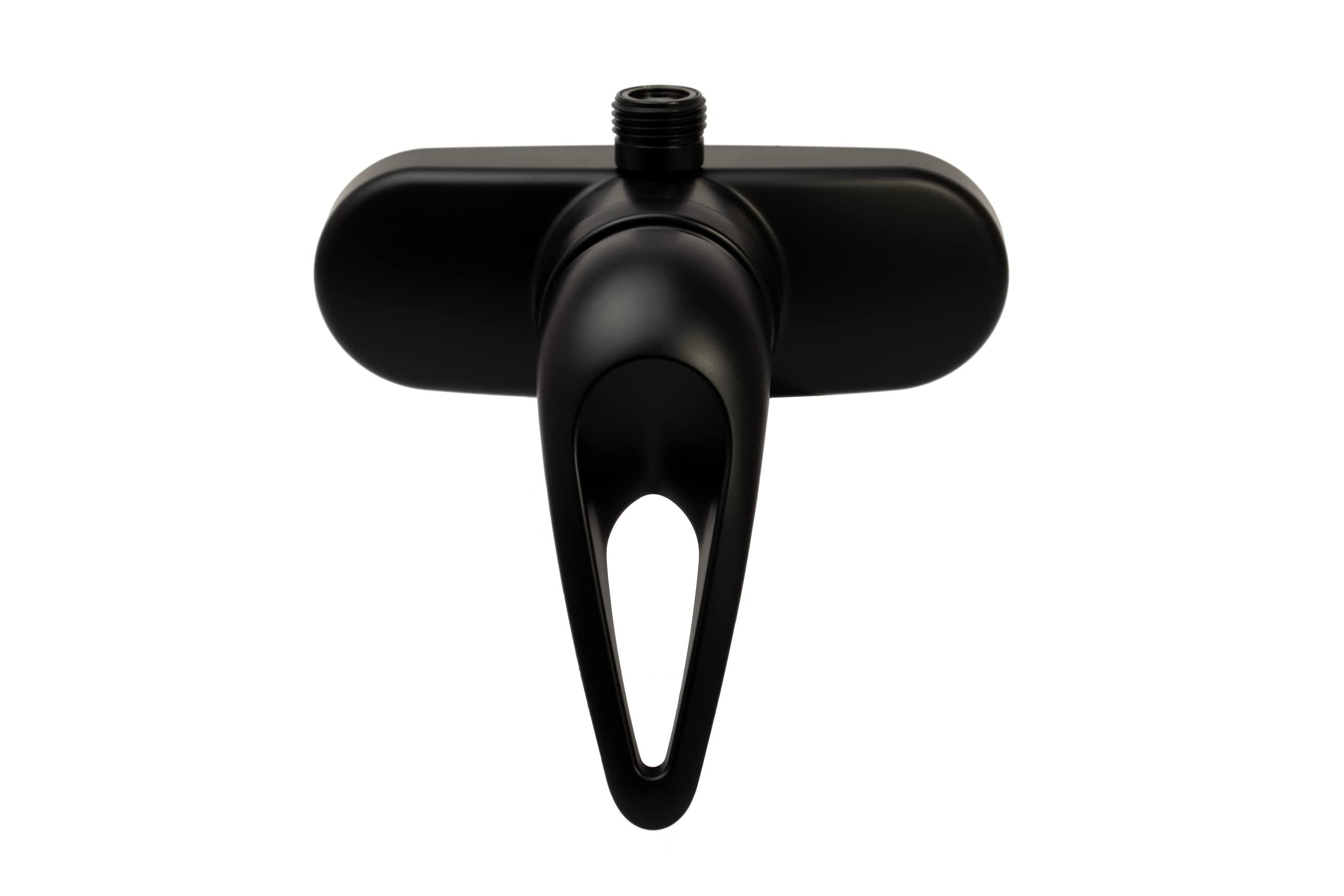 Dura Faucet Dura Faucet Single Lever RV Shower Faucet - Matte Black - Outdoor Depot