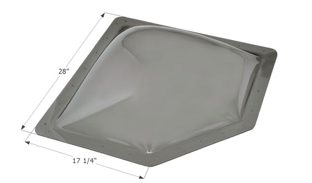 ICON ICON RV Skylight - NSL2414S - Smoke - Outdoor Depot