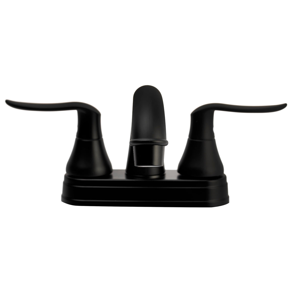 Dura Faucet Dura Faucet Elegant Arc Spout RV Lavatory Faucet - Matte Black - Outdoor Depot