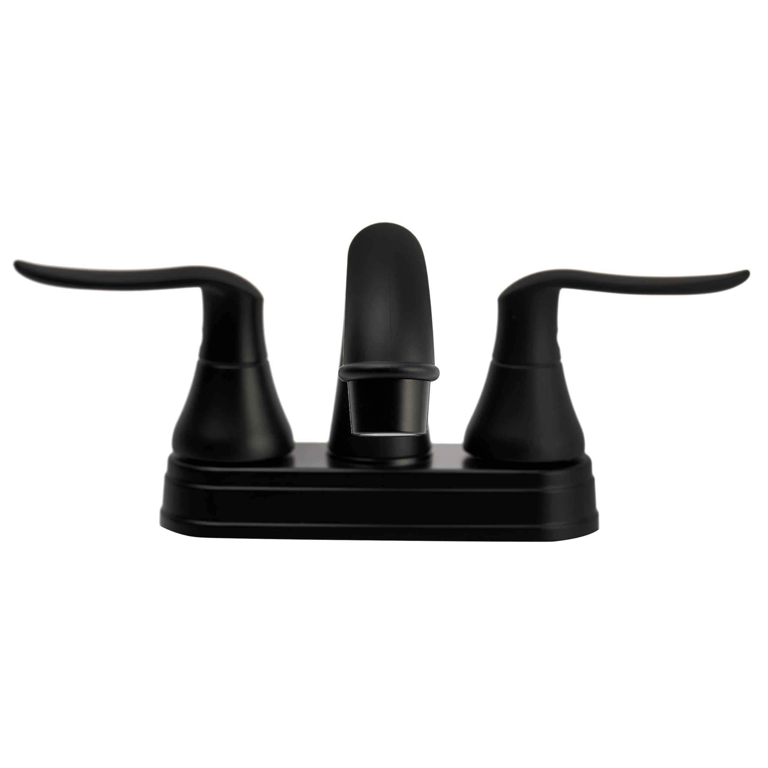 Dura Faucet Dura Faucet Elegant Arc Spout RV Lavatory Faucet - Matte Black - Outdoor Depot