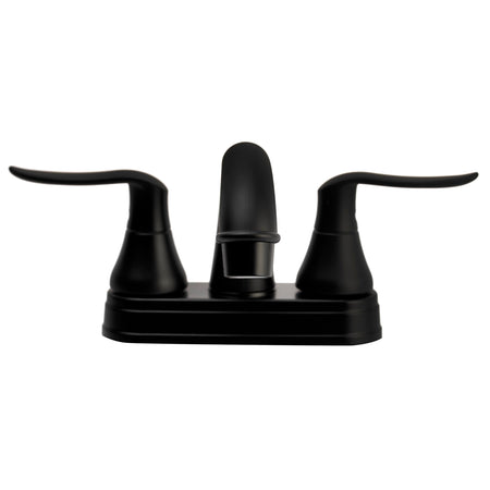 Dura Faucet Dura Faucet Elegant Arc Spout RV Lavatory Faucet - Matte Black - Outdoor Depot