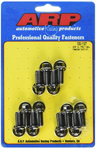 ARP ARP 1001107 Black Oxide 12-Point Header Bolts - Set of 12 - Outdoor Depot