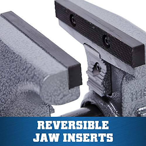 Wilton Wilton Tradesman Bench Vise, 4-1/2" Jaw Width, 3-1/2" Max Jaw Opening, 3-1/4" Throat (Model 1745) - Outdoor Depot