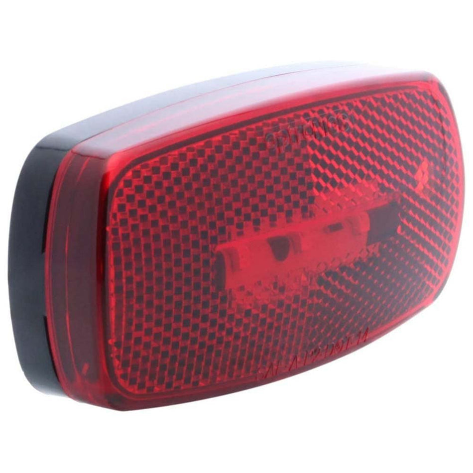Optronics Optronics MCL32RBBP LED Surface Mount Marker/Clearance Light wiht Reflex, Black - Outdoor Depot