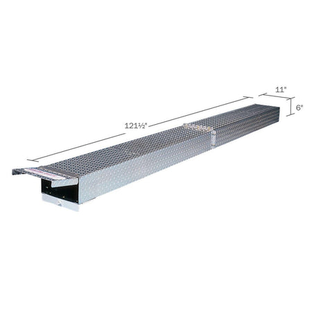 Weather Guard Weather Guard Diamond-Plate Aluminum Conduit Carrier, Model 237 - Outdoor Depot