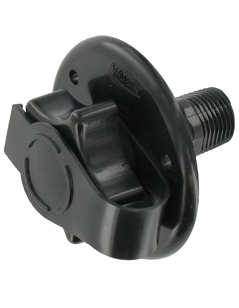 VALTERRA LLC A01-0168BK Valterra  Black 2-3/4 Flange Water Inlet RV & Camper