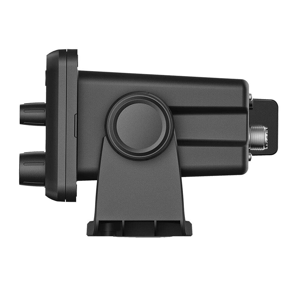 Garmin Garmin 0100209800 VHF 215 AIS, Slate Gray with Amp Yellow Band - Outdoor Depot