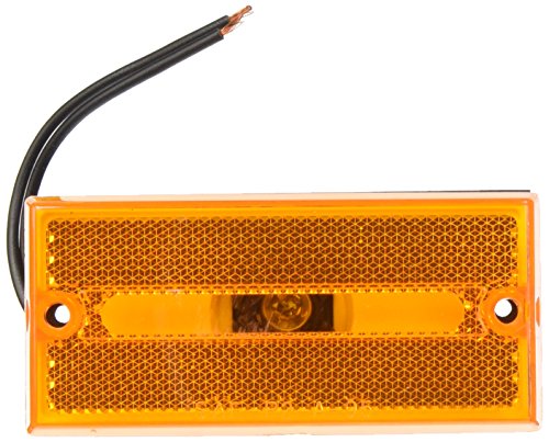 Perterson Peterson Manufacturing V132A Amber Rectangular Clearance/Side Marker Light - Outdoor Depot