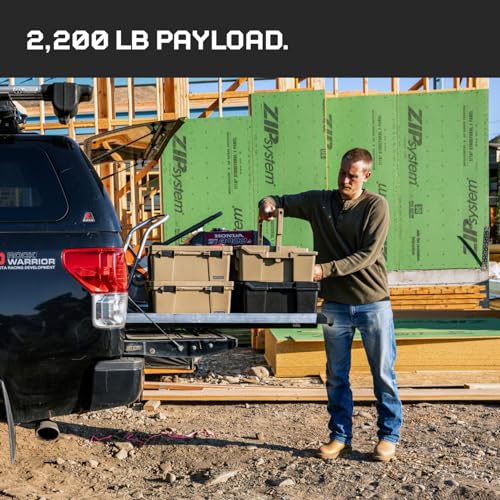 DECKED CargoGlide XL Truck Bed Slide – 2200 lb Capacity, 100% Extension – Heavy-Duty Pickup Cargo Slide for - Outdoor Depot