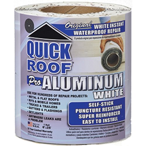 Cofair Cofair UBE625 Quick Roof Extreme White 6" x 25' - Outdoor Depot