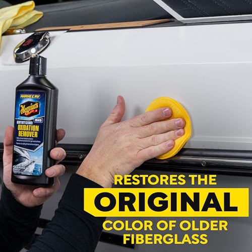 Meguiar's Meguiar's M4916 Marine/RV Heavy Duty Oxidation Remover, Oxidation, Water Spot, Stain, and Boat - Outdoor Depot