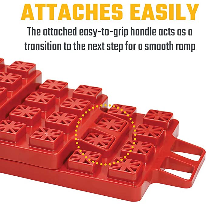 Valterra Valterra A10-0916 Stacker, (Pack of 4) , Red - Outdoor Depot