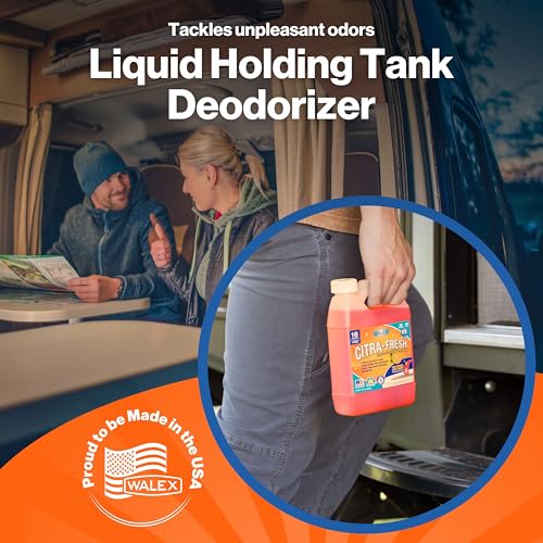 Walex Walex Citra-Fresh Liquid Holding Tank Treatment for RV, Camper & Marine - Black Water Tank Deodorizer - Outdoor Depot
