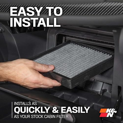 K&N K&N LIFETIME Cabin Air Filter: Premium, Washable, Clean Air for your Cabin: Compatible with 2021-2025 - Outdoor Depot