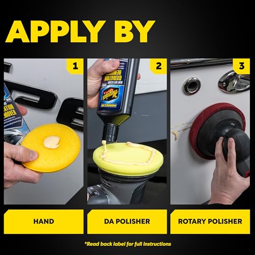 Meguiar's Meguiar's M4916 Marine/RV Heavy Duty Oxidation Remover, Oxidation, Water Spot, Stain, and Boat - Outdoor Depot