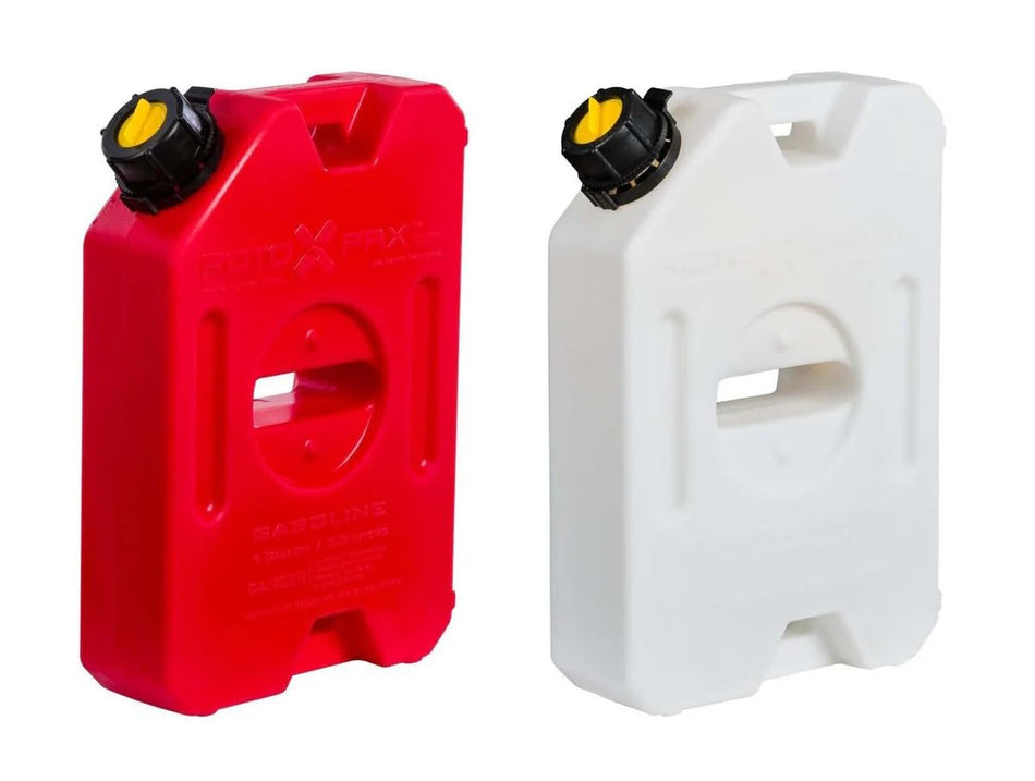 ROTOPAX RX-1G-1W Gasoline/Water Pack - 1 Gallon Capacity, Red/White Overlanding & 4x4