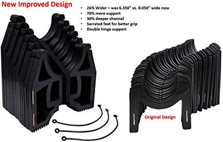 Valterra Valterra S1500 Slunky RV Drainage Hose Support, 15 ft., Black - Outdoor Depot