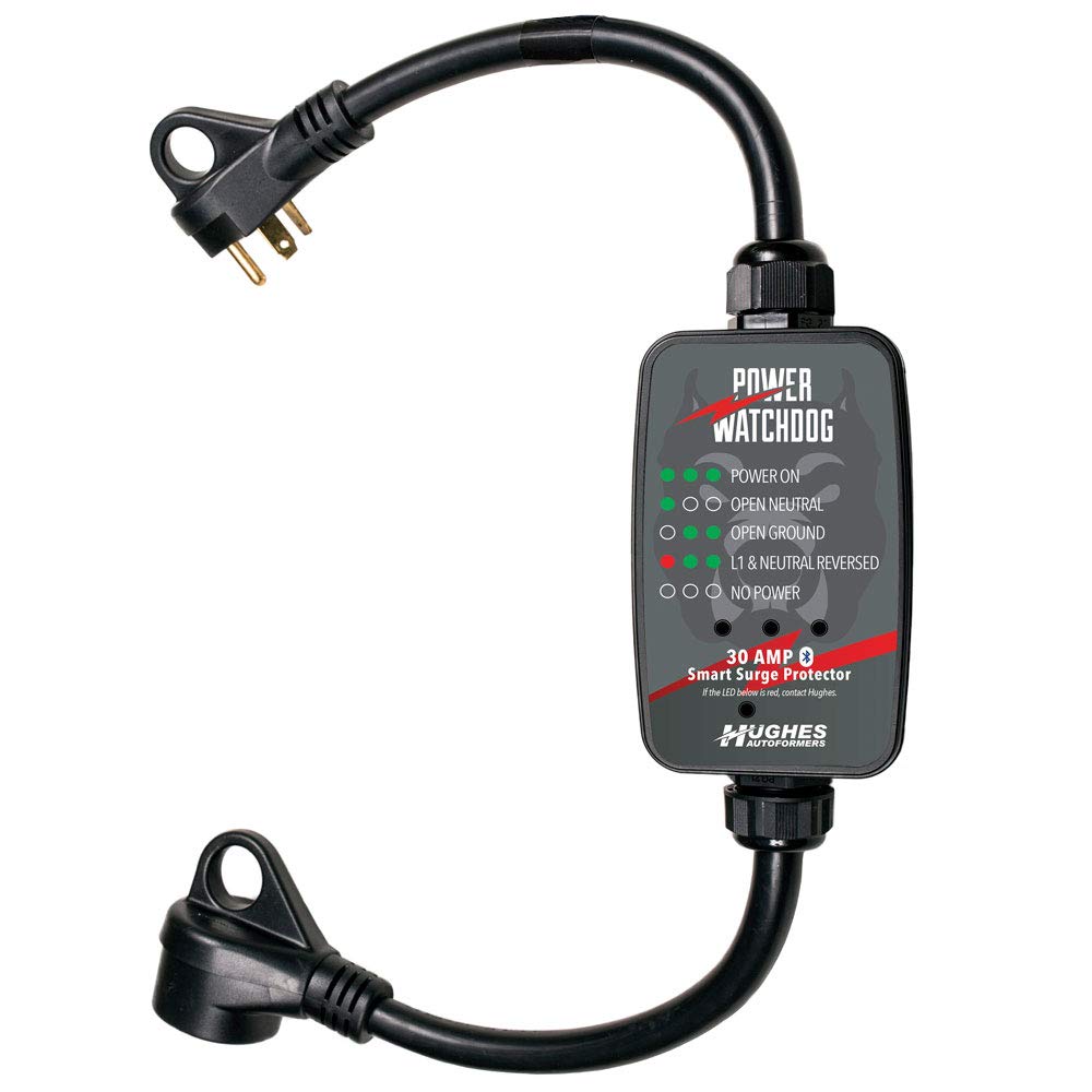 Power Watchdog Power Watchdog PWD30, Bluetooth Surge Protector, 30 Amp, Portable, 14 Inch - Outdoor Depot