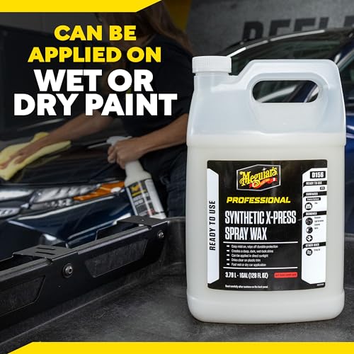 Meguiar's Meguiar's D15601 Synthetic X-Press Spray Wax for Car Detailing, Creates a Deep Shiny Look, Can Be - Outdoor Depot