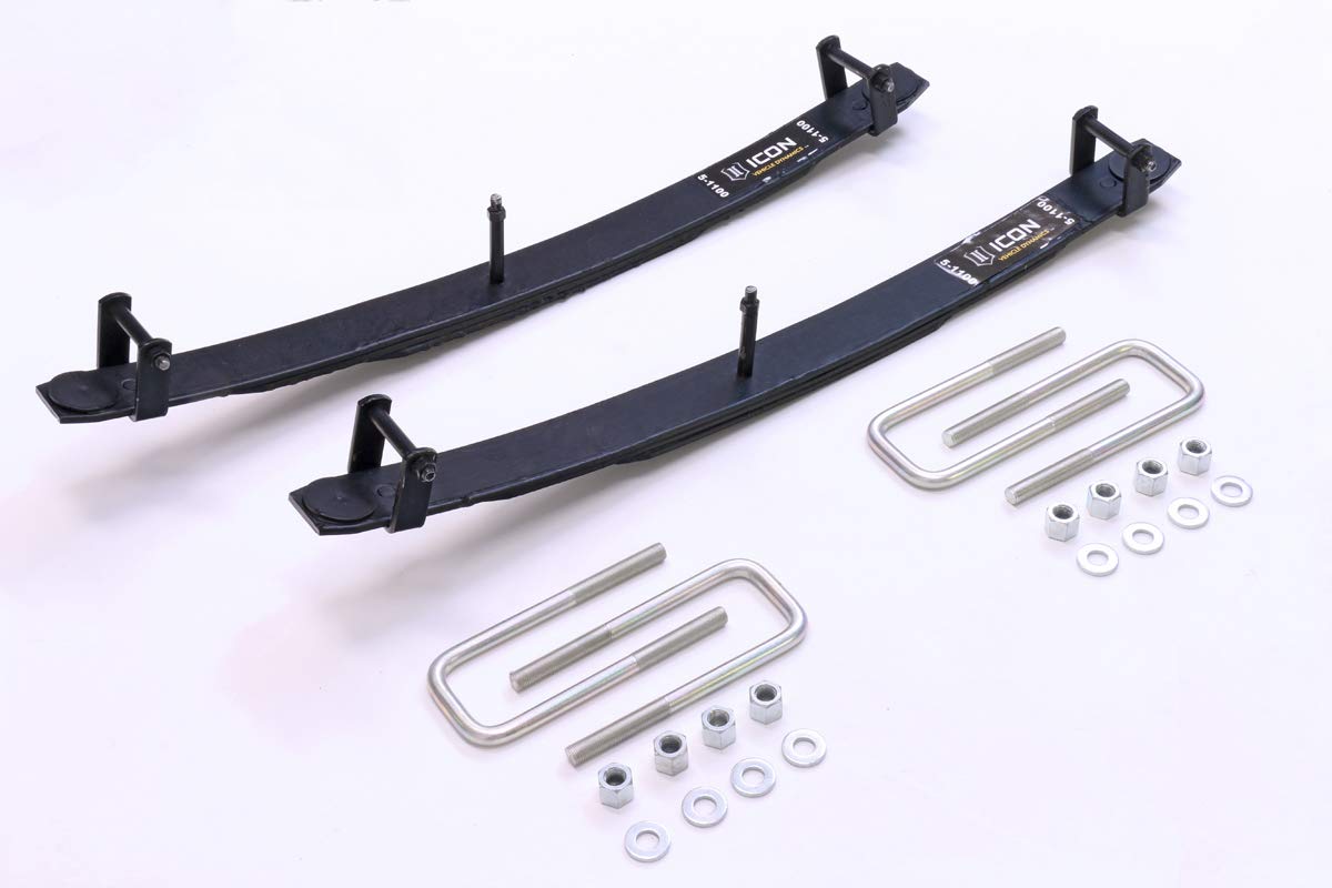 ICON ALLOYS ICON 1.5" Lift Add-A-Leaf Kit, Compatible with 1996-Up TOYO Tacoma/00-06 Tundra, 51100 - Outdoor Depot
