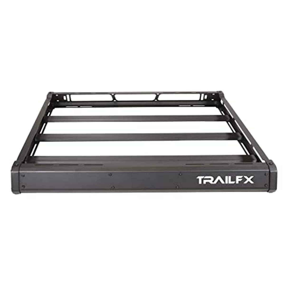 Trailfx Heavy-Duty Aluminum Roof Basket Cargo Carrier for Wrangler JL & Gladiator Direct Fit No Drill - Outdoor Depot