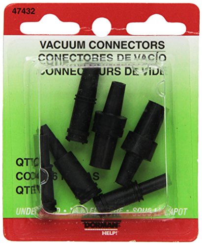 Dorman 47432 Soft Vacuum Tubing Connector , Black
