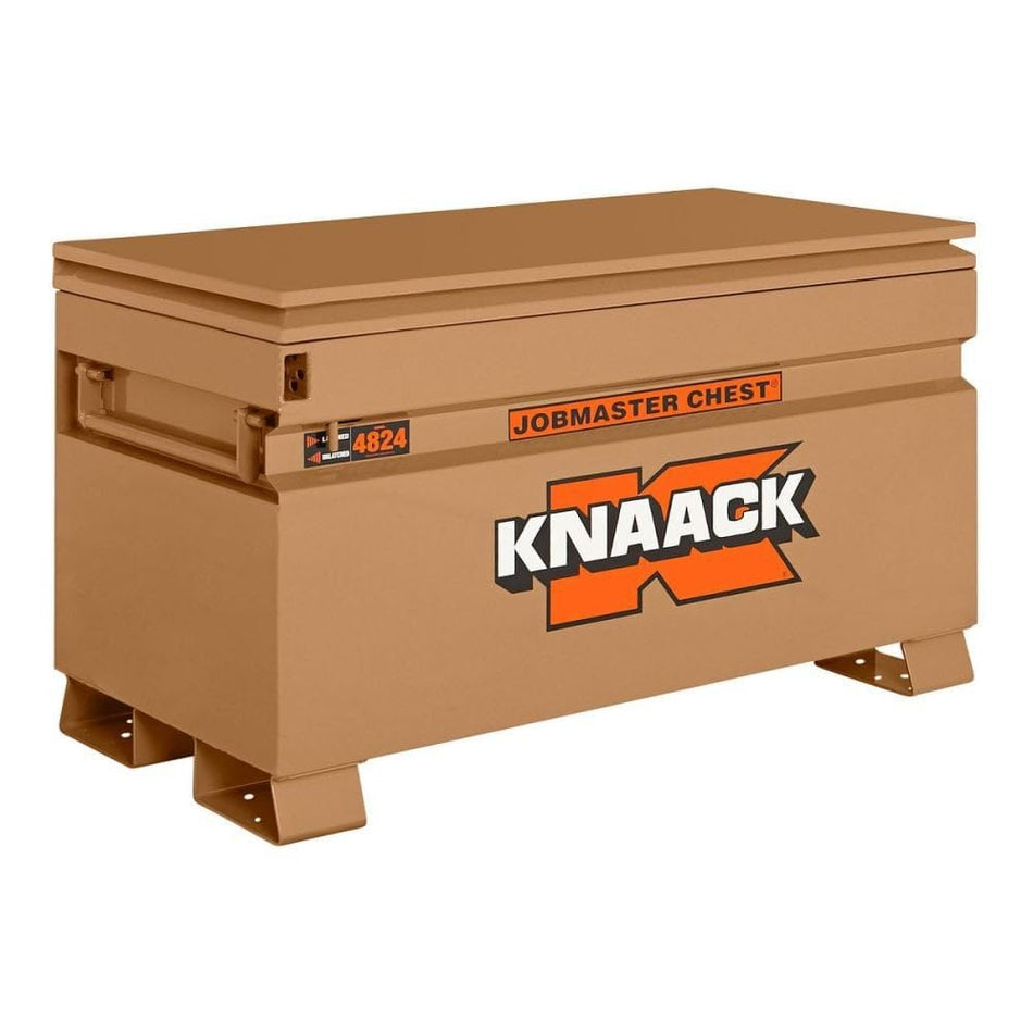 KNAACK Knaack Chest-Style Box, Tan, 48x28.5x24 in, 1PK 4824-KL - 1 Each - Outdoor Depot
