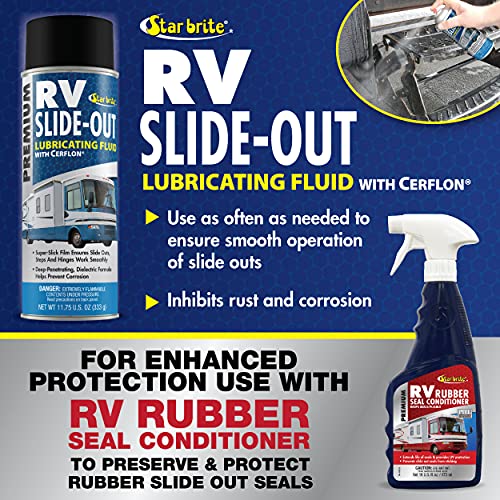STAR BRITE STAR BRITE RV Slide-Out Lubricating Fluid with Cerflon - Ultra-Slick, Deep-Penetrating, Corrosion - Outdoor Depot