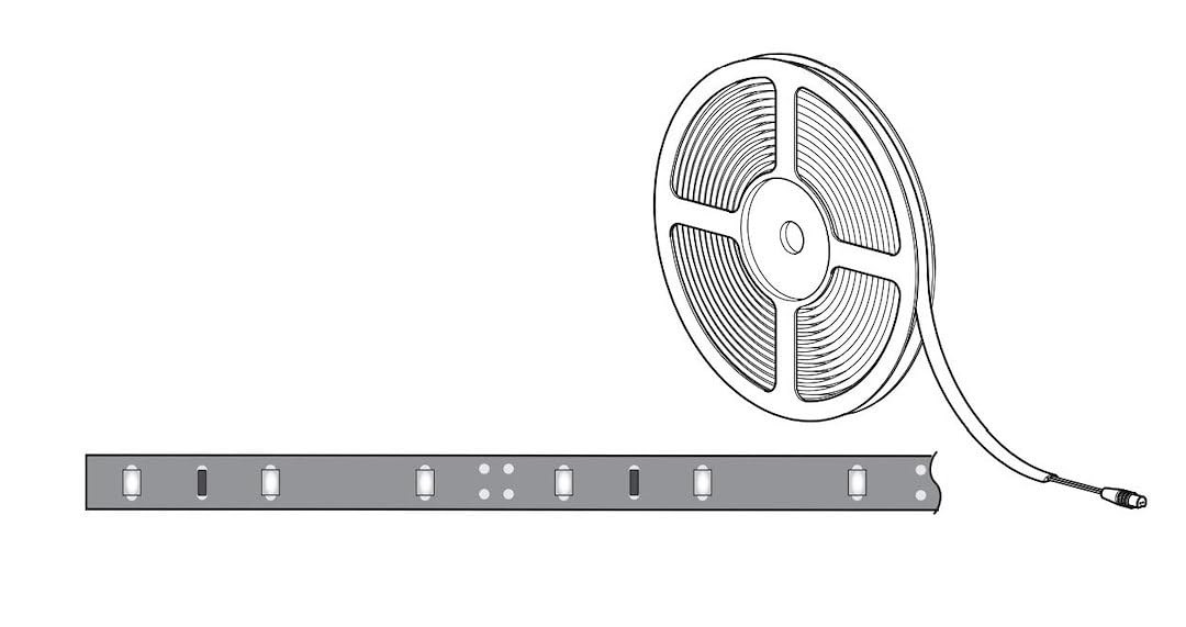 CAREFREE Carefree of Colorado R001736 Led Strip Short Marquee 20 - Outdoor Depot