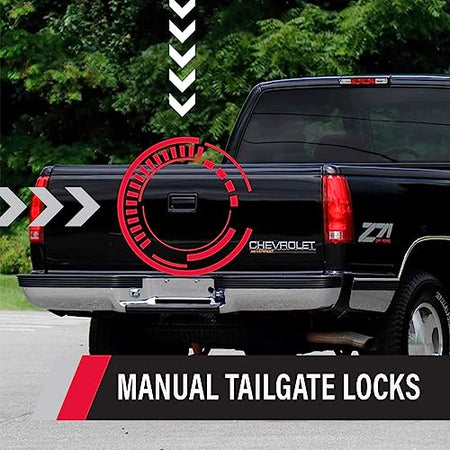 Pop & Lock Pop & Lock PL1050 Black Manual Tailgate Lock for Chevy/GMC - Outdoor Depot