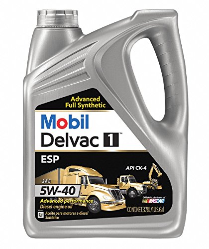Mobil 1 112825 Delvac 1 ESP 5W-40, Diesel, 1 gal