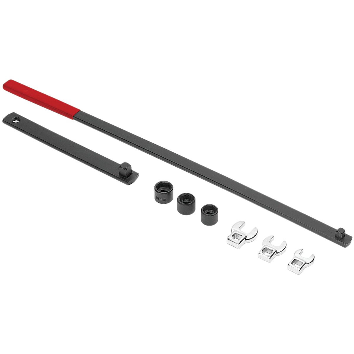Performance Tool Performance Tool W84010 8 pc Long Handle Serpentine Belt Tool Kit for Spring-Loaded Idler - Outdoor Depot