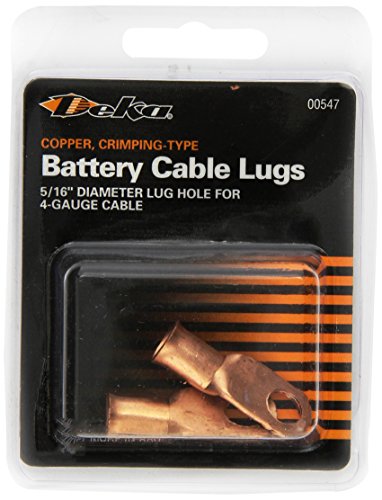 east penn East Penn 547 Battery Cable Lug, (Pack of 2) - Outdoor Depot