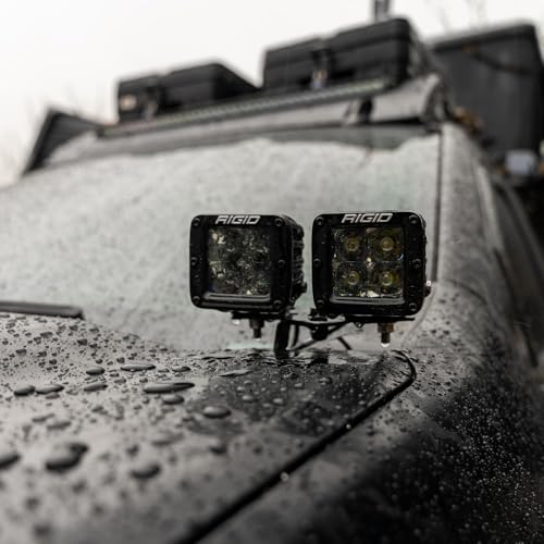 RIGID RIGID Industries D-Series PRO Flood Beam, Pair, Universal, 2-Pack - Outdoor Depot