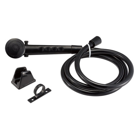Dura Faucet Dura Faucet DF-SA130-BK RV Economical Shower Head and 60-inch Hose Kit - Water-Saving Trickle - Outdoor Depot