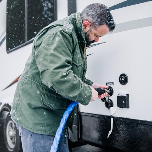 Camco Camco 50-foot Heated Water Hose for RV — Prevents Freezing Down to -20° — Certified For Drinking Water - Outdoor Depot