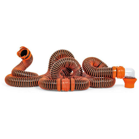 Camco Camco RhinoEXTREME 20-Foot Camper/RV Sewer Hose Kit | Features TPE Technology for Abrasion Resistance - Outdoor Depot