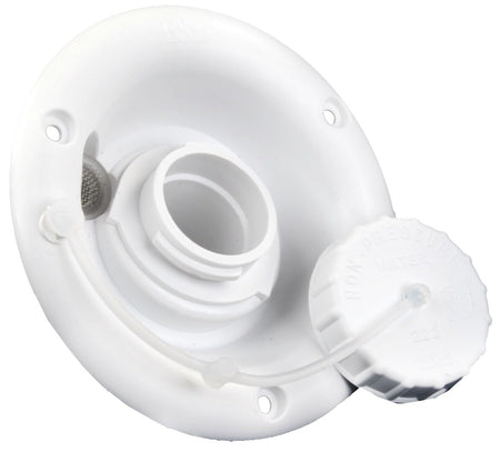 B&B Molders B&B Molders, 94247 Gravity Water Fill Dish – Polar White, UV-Stable Acrylonitrile Construction - Outdoor Depot