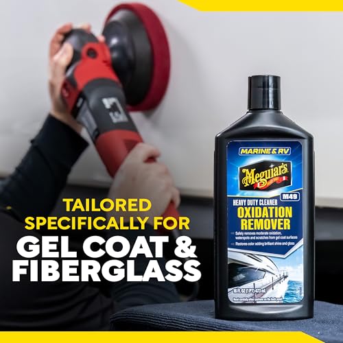 Meguiar's Meguiar's M4916 Marine/RV Heavy Duty Oxidation Remover, Oxidation, Water Spot, Stain, and Boat - Outdoor Depot