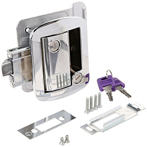 AP Products AP Products 013-572 Chrome Global Travel Trailer Entrance Lock Set - Outdoor Depot