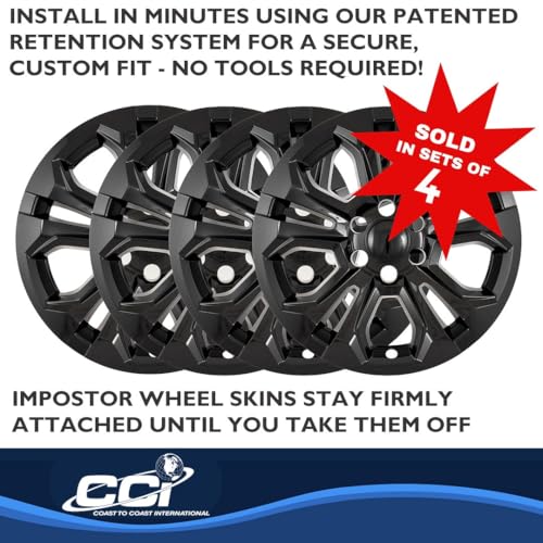 Coast to Coast International Coast to Coast International-IMP511BLK-Wheel Skins-Fits 2022-2025 Chevrolet - Outdoor Depot