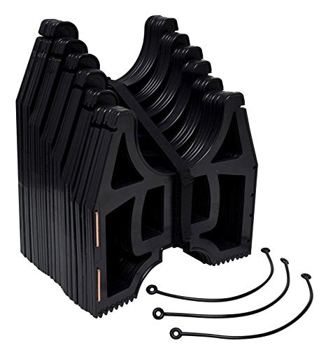 Valterra Valterra S1500 Slunky RV Drainage Hose Support, 15 ft., Black - Outdoor Depot